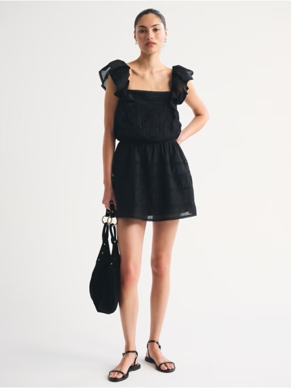 Abercrombie & Fitch Angel Sleeve Easy Waist Skort